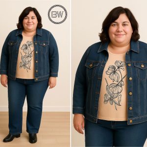 Campera De Jeans Sin Bolsillos