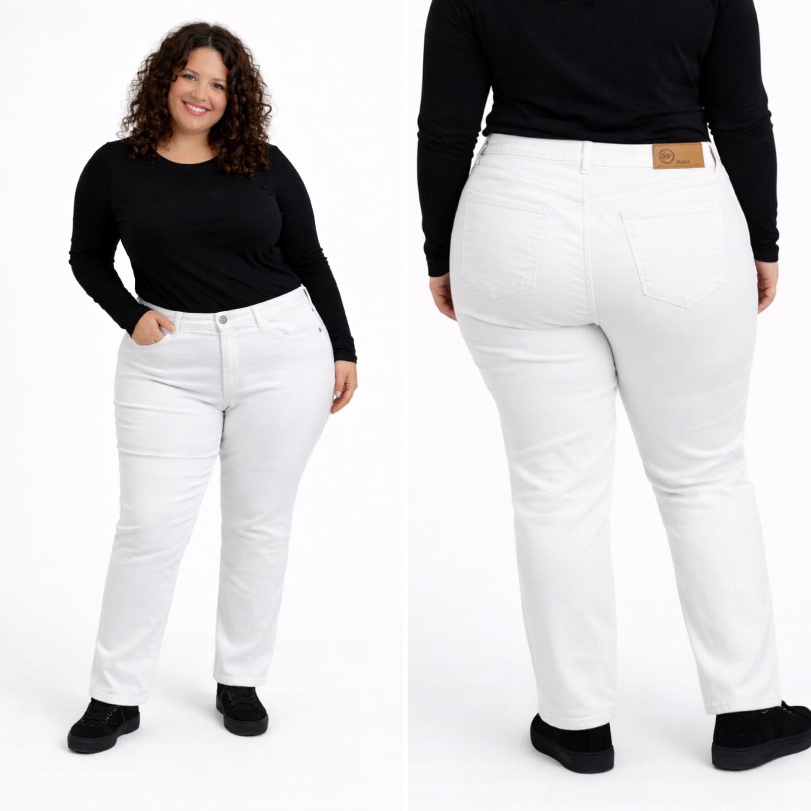 Pantalón BW blanco recto