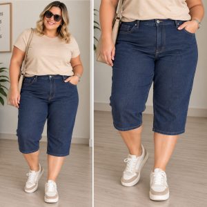 Capri Jeans BW Marylin S/Dobladillo