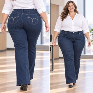 Jeans De Línea JMS Súper Ancho