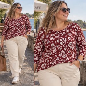 Remera Estampada De Algodón