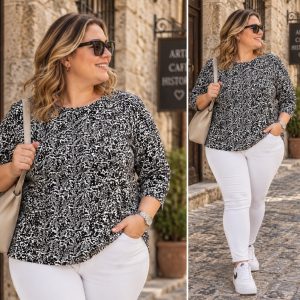 Remera Estampada De Algodón